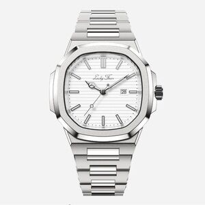 🟠NWT LUCKY FOURS Caspian Watch in Silver